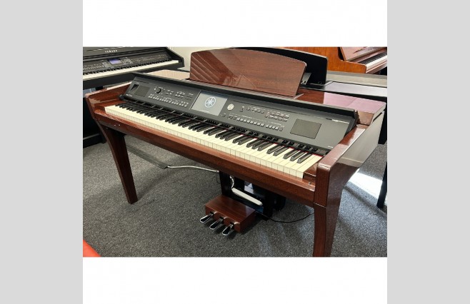Yamaha CVP609 Polished Mahogany Digital Piano, Used - Complete Package (SN:BCTM01001) - Image 7